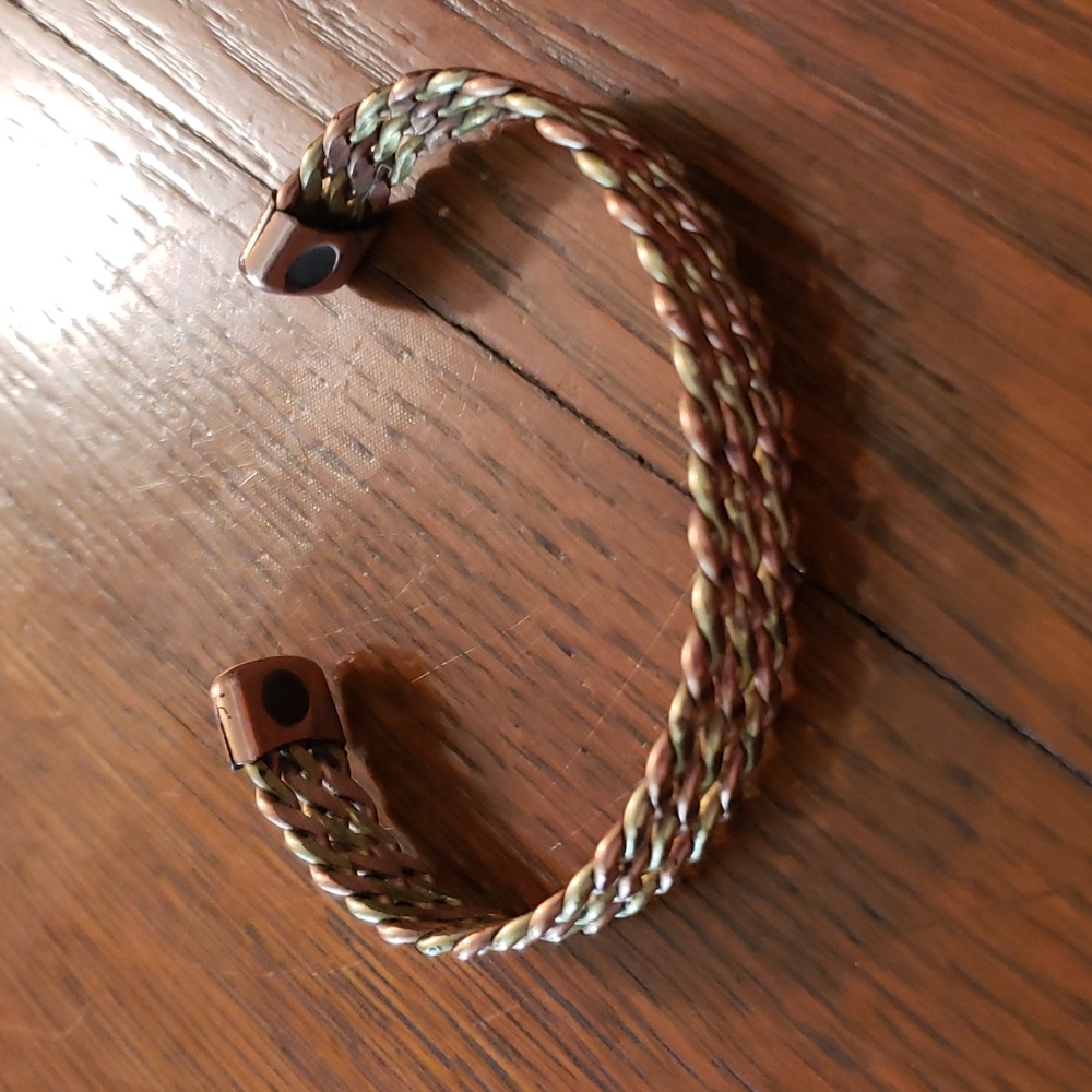 Magnetic Copper Cuff Bracelet